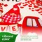 G128 Valentine's Day Just Love Gnome Truck Garden Flag 12x18 In Double Sided Yard Garden Lawn Decoration